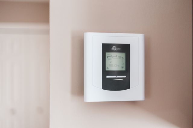 a smart thermostat